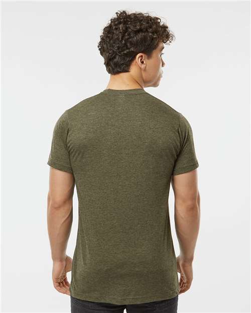 Unisex Poly-Rich T-Shirt - Heather Military Green