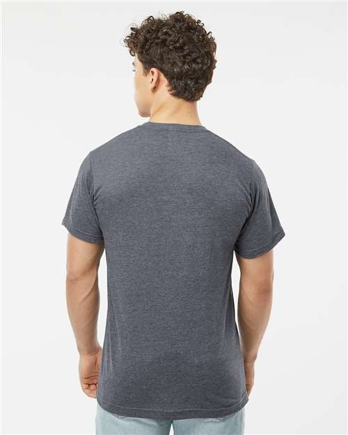 Unisex Poly-Rich T-Shirt - Heather Navy