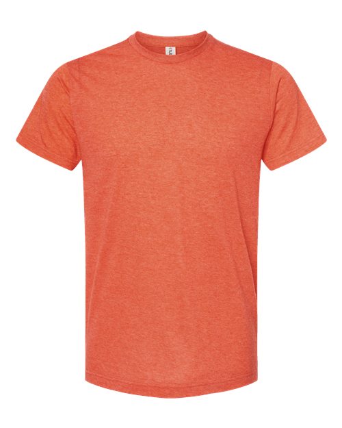 Unisex Poly-Rich T-Shirt - Heather Orange