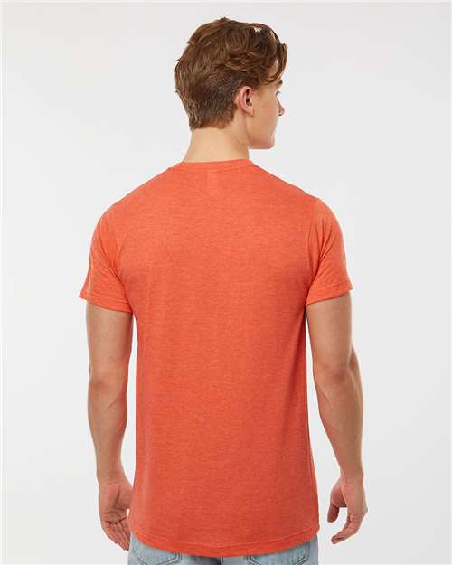 Unisex Poly-Rich T-Shirt - Heather Orange