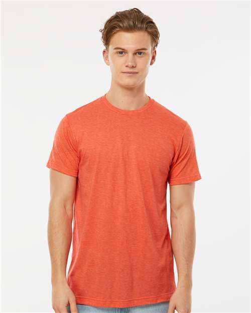 Unisex Poly-Rich T-Shirt - Heather Orange