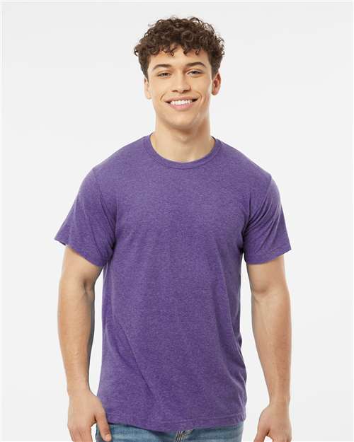 Unisex Poly-Rich T-Shirt - Heather Purple