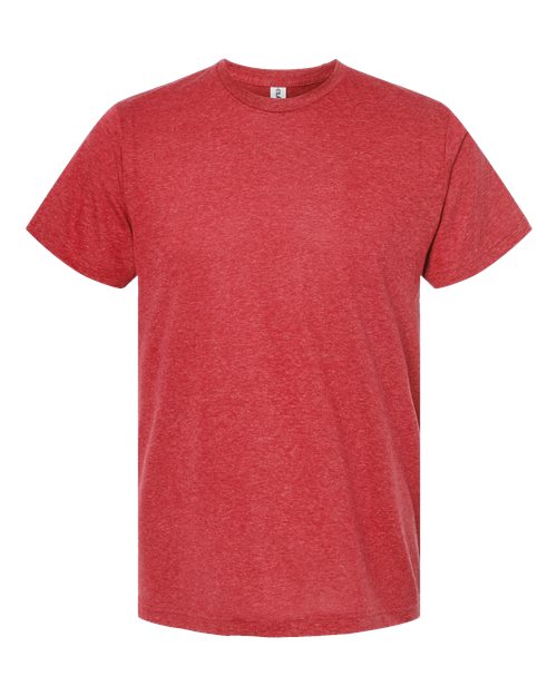 Unisex Poly-Rich T-Shirt - Heather Red