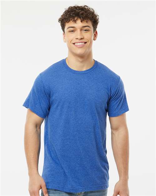 Unisex Poly-Rich T-Shirt - Heather Royal