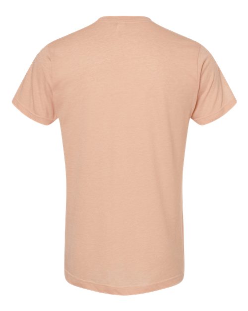 Unisex Poly-Rich T-Shirt - Heather Peach