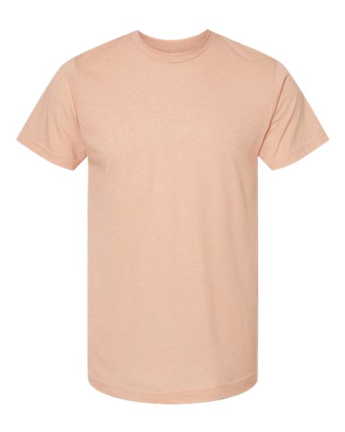 Unisex Poly-Rich T-Shirt - Heather Peach