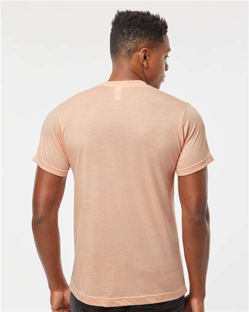 Unisex Poly-Rich T-Shirt - Heather Peach
