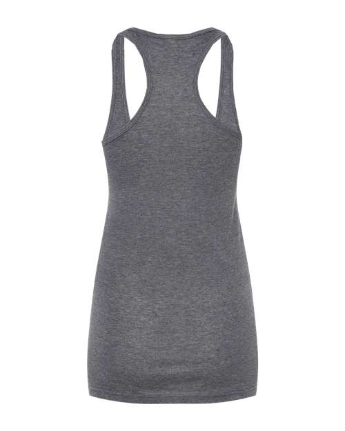 Women's Poly-Rich Racerback Tank Top - Heather Charcoal