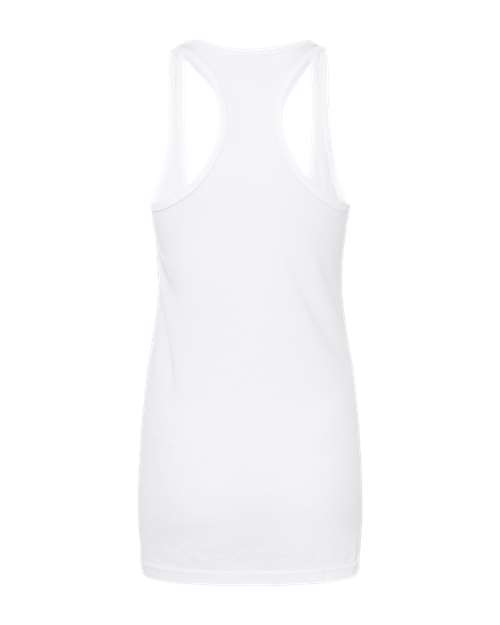 Women's Poly-Rich Racerback Tank Top - White