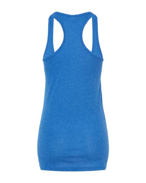 Women's Poly-Rich Racerback Tank Top - Heather Royal