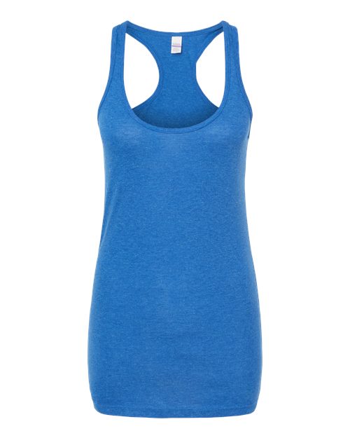 Women's Poly-Rich Racerback Tank Top - Heather Royal