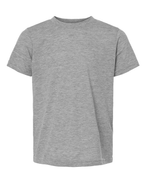 Youth Poly-Rich T-Shirt - Heather Grey