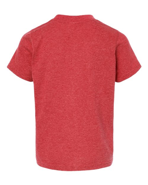 Youth Poly-Rich T-Shirt - Heather Red