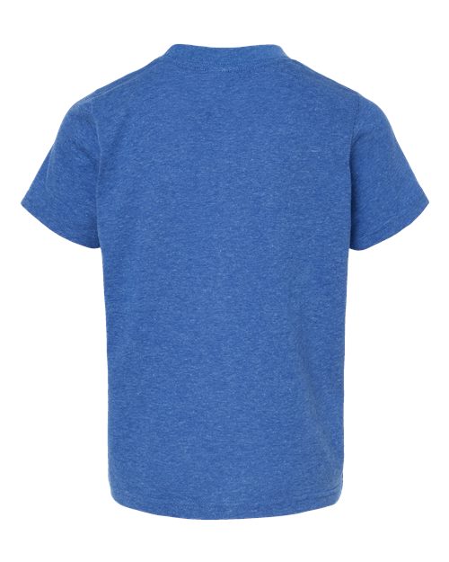 Youth Poly-Rich T-Shirt - Heather Royal