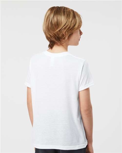 Youth Poly-Rich T-Shirt - White