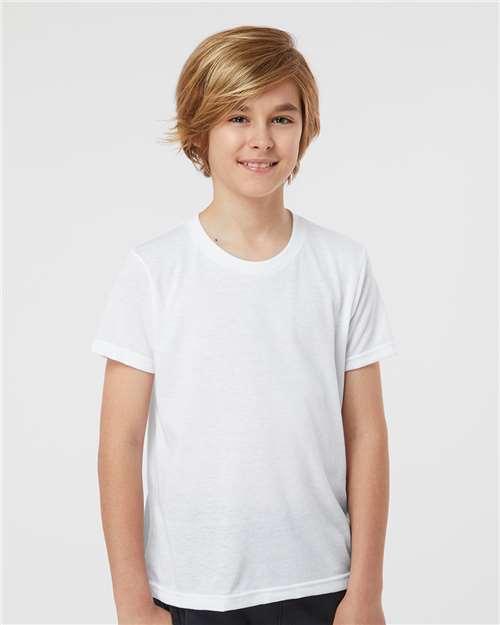 Youth Poly-Rich T-Shirt - White