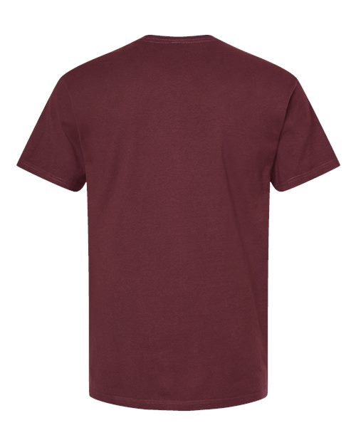 Unisex Heavyweight Jersey T-Shirt - Burgundy