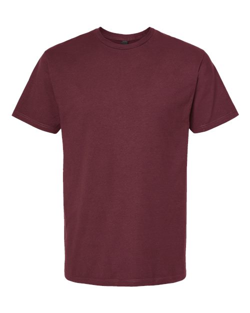 Unisex Heavyweight Jersey T-Shirt - Burgundy