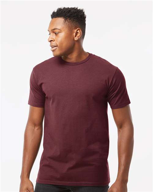 Unisex Heavyweight Jersey T-Shirt - Burgundy