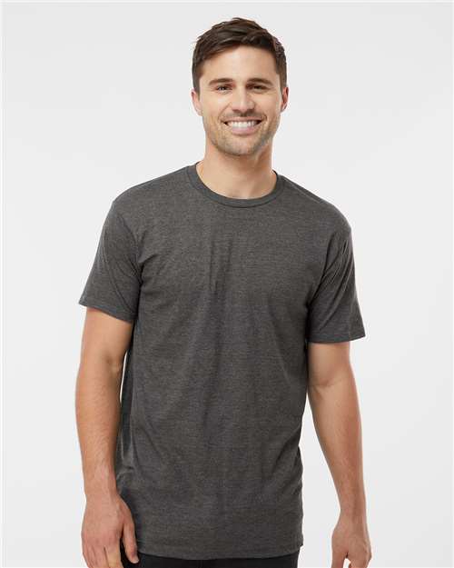 Unisex Heavyweight Jersey T-Shirt - Heather Charcoal