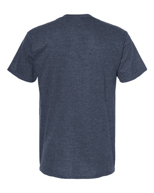 Unisex Heavyweight Jersey T-Shirt - Heather Denim