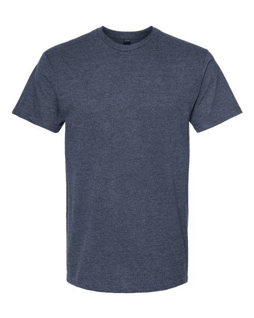 Unisex Heavyweight Jersey T-Shirt - Heather Denim
