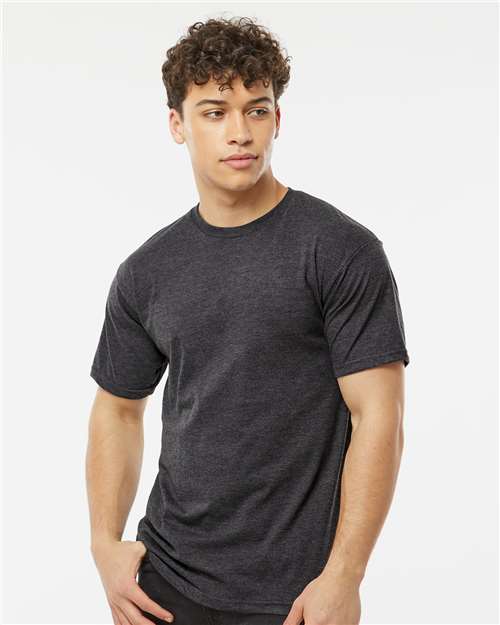 Unisex Heavyweight Jersey T-Shirt - Heather Graphite