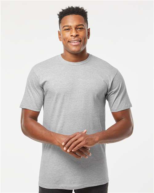 Unisex Heavyweight Jersey T-Shirt - Heather Grey