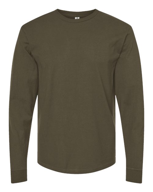 Unisex Heavyweight Jersey Long Sleeve T-Shirt - Grape Leaf