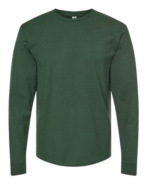 Unisex Heavyweight Jersey Long Sleeve T-Shirt - Hunter Green