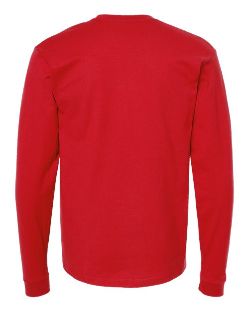 Unisex Heavyweight Jersey Long Sleeve T-Shirt - Red