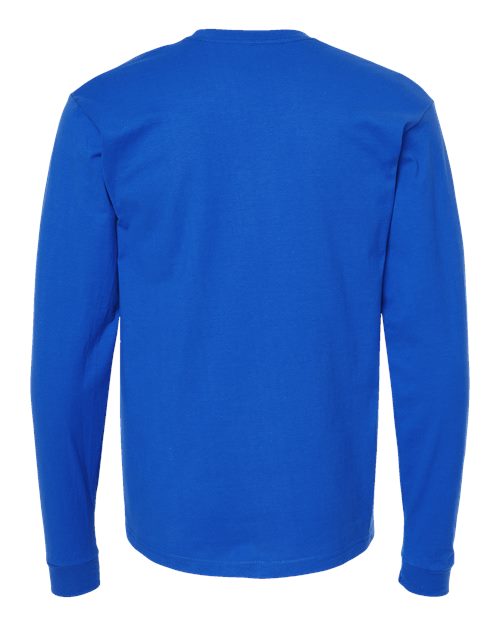 Unisex Heavyweight Jersey Long Sleeve T-Shirt - Royal