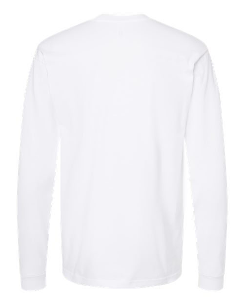Unisex Heavyweight Jersey Long Sleeve T-Shirt - White