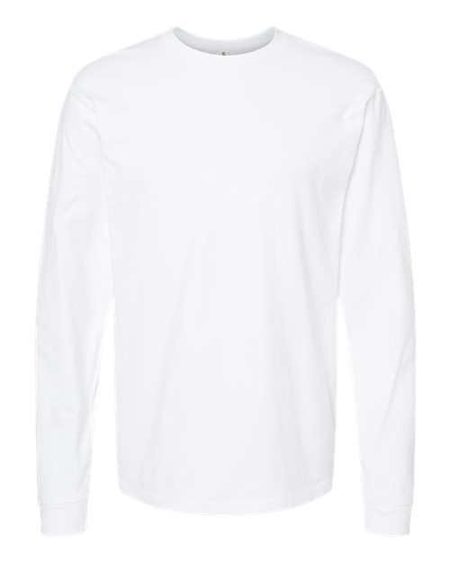 Unisex Heavyweight Jersey Long Sleeve T-Shirt - White