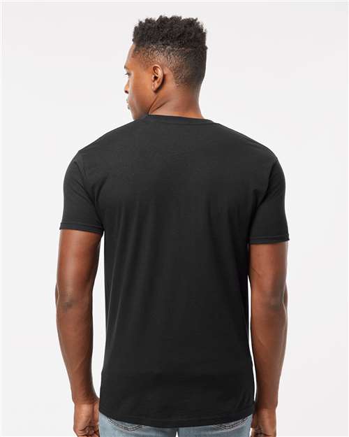 Unisex Heavyweight Jersey Pocket T-Shirt - Black