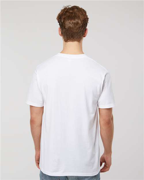 Unisex Heavyweight Jersey Pocket T-Shirt - White