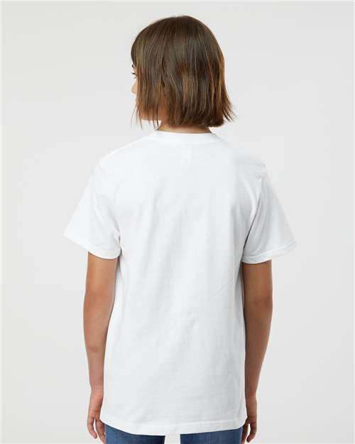 Youth Heavyweight Jersey T-Shirt - White