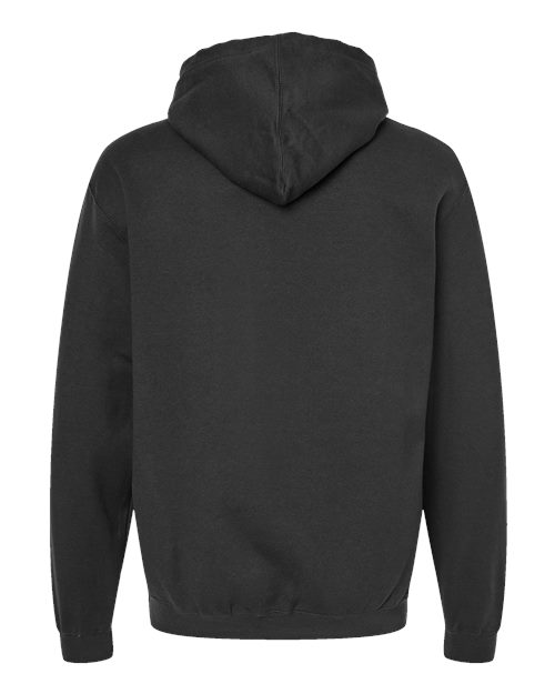 Unisex Fleece Hooded Sweatshirt - Black