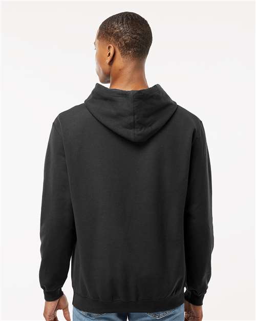 Unisex Fleece Hooded Sweatshirt - Black