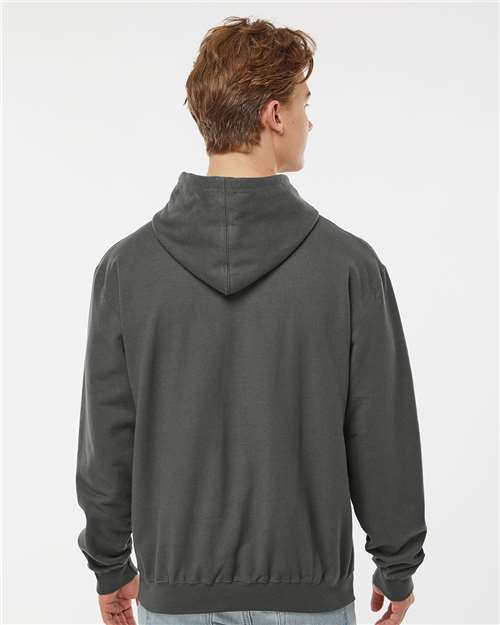 Unisex Fleece Hooded Sweatshirt - Charcoal