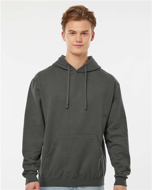 Unisex Fleece Hooded Sweatshirt - Charcoal