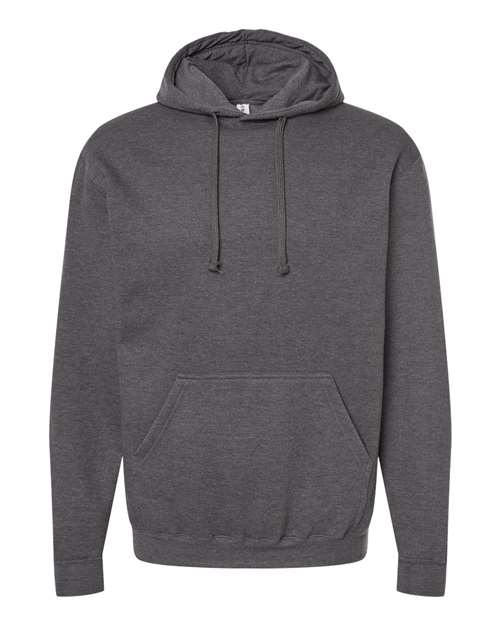 Unisex Fleece Hooded Sweatshirt - Heather Charcoal