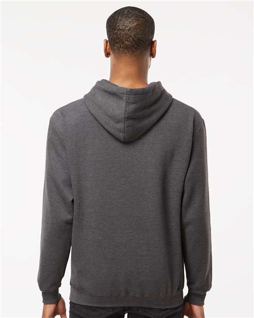 Unisex Fleece Hooded Sweatshirt - Heather Charcoal