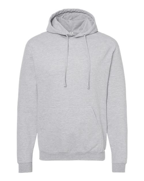 Unisex Fleece Hooded Sweatshirt - Heather Grey