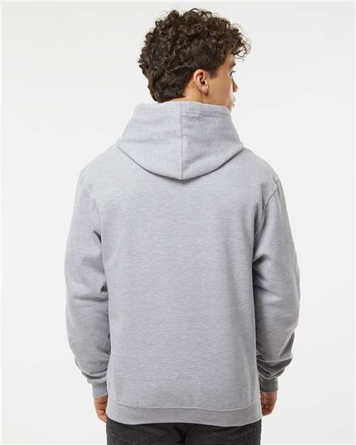 Unisex Fleece Hooded Sweatshirt - Heather Grey