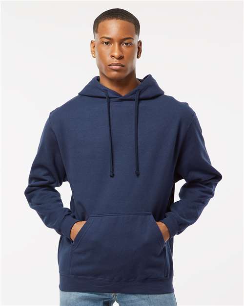 Unisex Fleece Hooded Sweatshirt - Navy