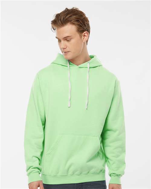 Unisex Fleece Hooded Sweatshirt - Neo Mint