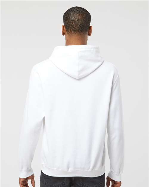 Unisex Fleece Hooded Sweatshirt - White