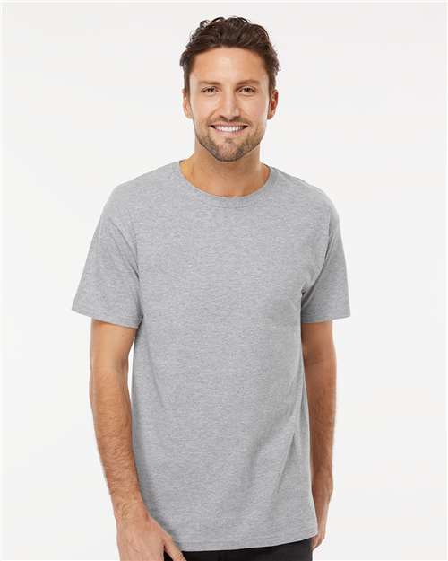 Men's Gold Soft Touch T-Shirt - Athletic Grey