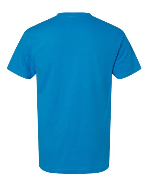 Men's Gold Soft Touch T-Shirt - Turquoise